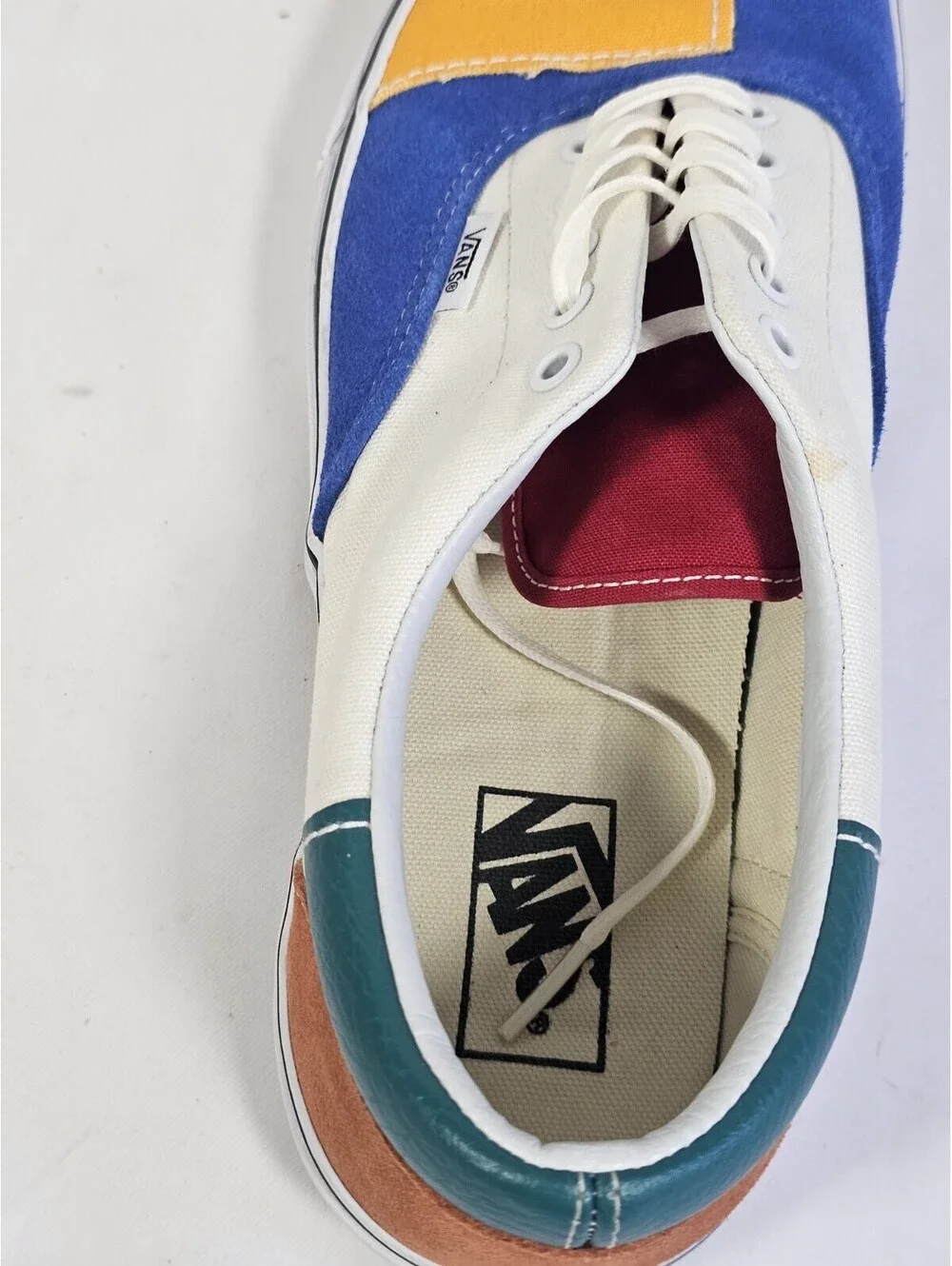 Vans size 11.5 Patchwork Era Colors Sneakers Skateboard Shoes